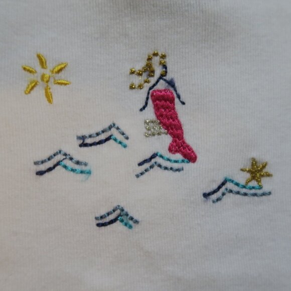 BabyGap Girls Mermaid Tank Top & Matching Shorts Sz 4xl (4yrs) NWTs - Picture 5 of 16